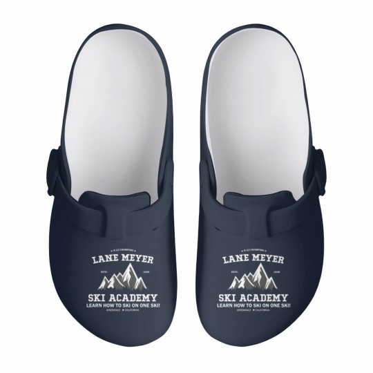 Discover Lane Meyer K-12 Vintage For Snowboarding Lover Slip On Clogs