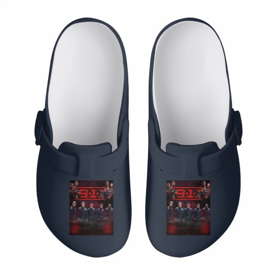 Discover 9-1-1  Cast Purple Red Haze Slip On Clogs