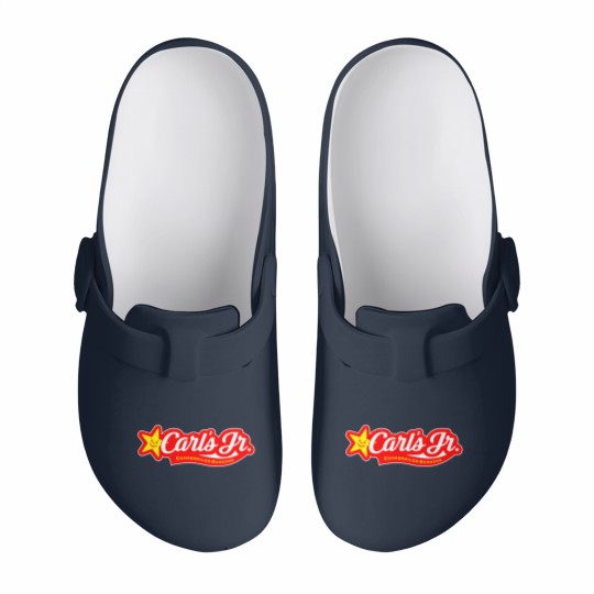 Discover carl's jr burger logo Slip On Clogs