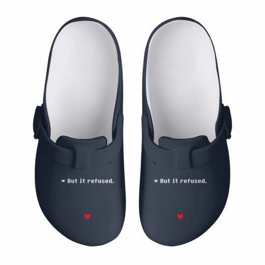 Discover Undertale - But it refused - Undertale - Slip On Clogs