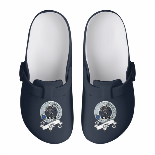 Discover Little Clan Badge Slip On Clogs