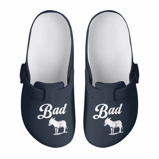 Discover Bad Donkey Slip On Clogs, Donkey Slip On Clogs, Funny Donkey Slip On Clogs, Sarcastic Slip On Clogs, Donkey Lover Slip On Clogs