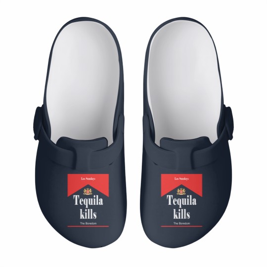 Discover Los Sundays Tequila Kills the Boredom Slip On Clogs