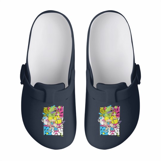 Discover Old School Cartoons 90's Slip On Clogs