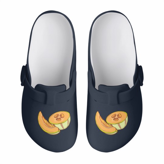 Discover Cantaloupe Melon Slip On Clogs