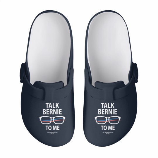 Discover Funny Bernie Sanders Bernie Sanders Talk Bernie to Slip On Clogs