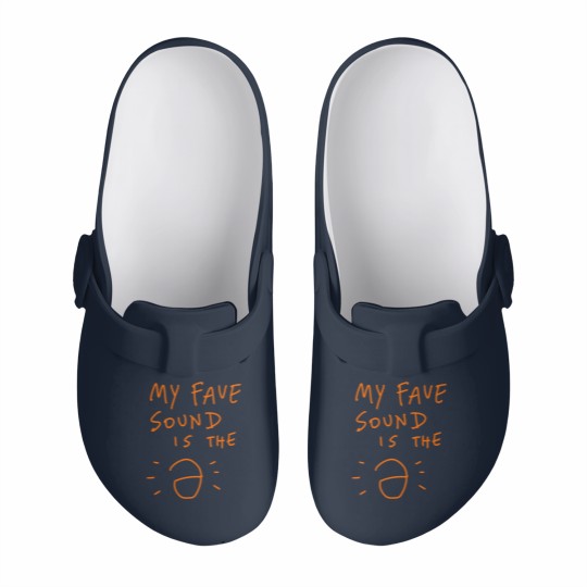 Discover Linguist - My Fave Sound Is The Schwa Slip On Clogs
