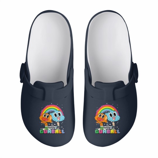 Discover CN The Amazing World Of Gumball Darwin Rainbo 0464 Slip On Clogs