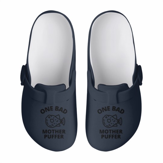 Discover One bad mother puffer Slip On Clogs