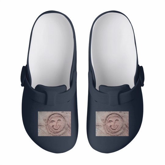 Discover Smiling Sun, Sand Emoticon, Summer Emoji Slip On Clogs