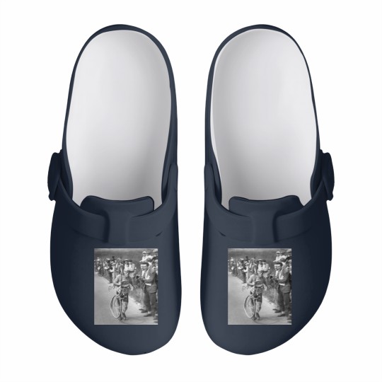 Discover Tour De France Vintage 1930s Slip On Clogs