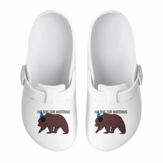 Discover Fat dog for midterms Slip On Clogs