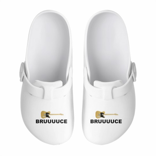 Discover Bruuuuce Classic Slip On Clogs, Bruce Springsteen Tour Slip On Clogs