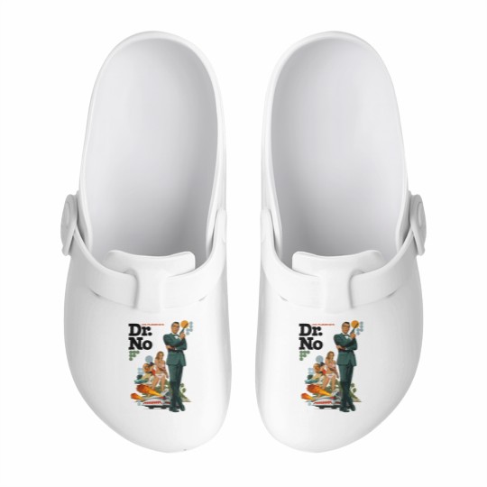 Discover James Bond Dr.No V2 Slip On Clogs Vintage Movie Slip On Clogs