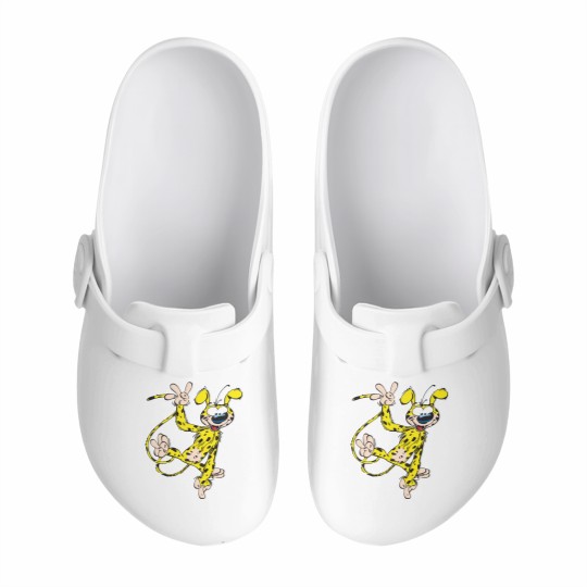 Discover Marsupilami waving Slip On Clogs