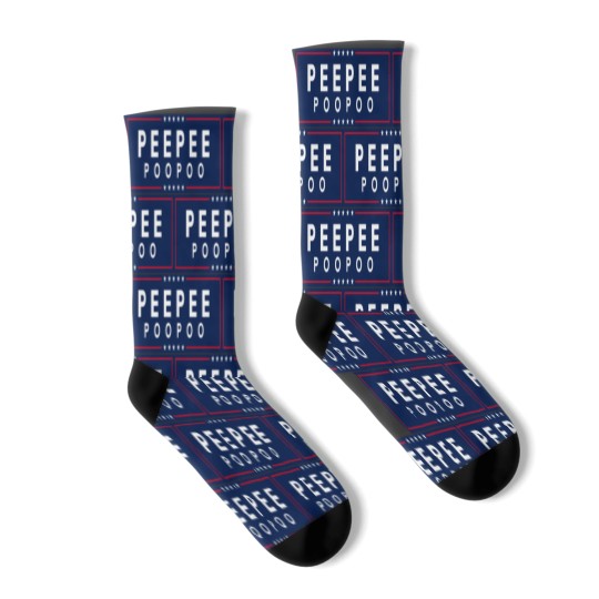 Discover PeePee PooPoo 2024 Bumper  Active Socks