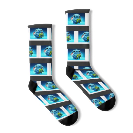 Discover Funny Stitch Socks