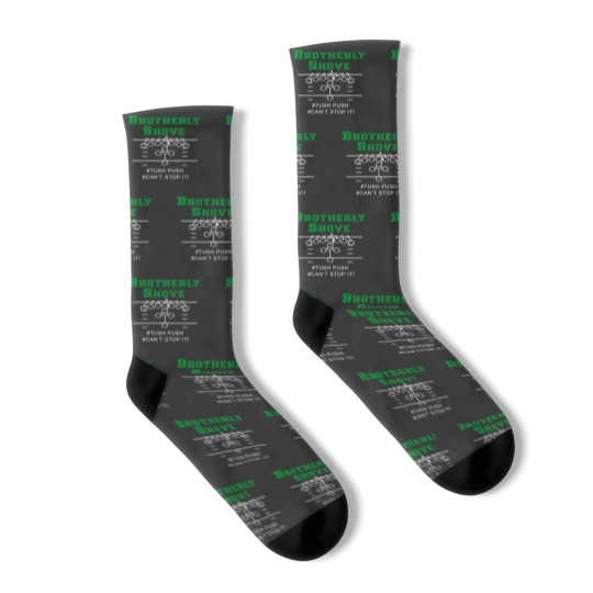 Discover Brotherly Shove Socks Classic Mens, Womens, Kids Socks