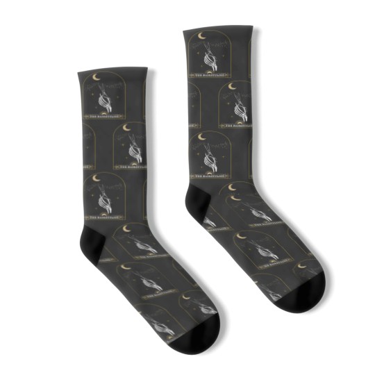 Discover Hairstylist Tarot Card Socks , Cool Hairdresser Socks