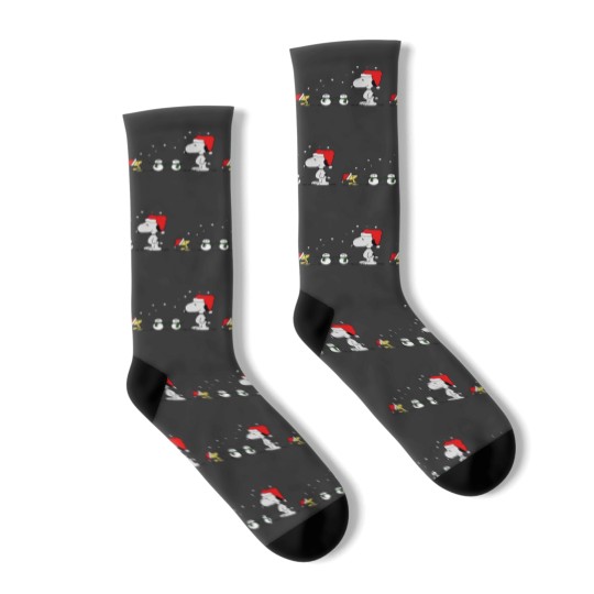 Discover Snoopy Christmas Socks, Snoopy Holiday Socks, Xmas Socks