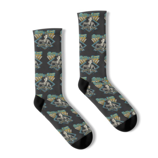 Discover Billy Joel 'Piano Man' (Black) Socks
