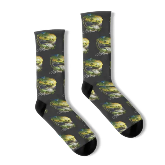 Discover Jimmy Buffett 1983 One Particular Harbor Signature Socks