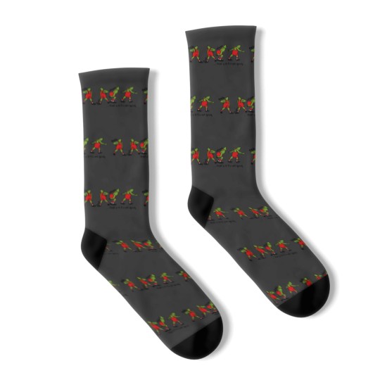 Discover Embroidered That's It I'm Not Going Embroidered Socks, Funny Greenchmas Cute Christmas Socks, Christmas Gifts
