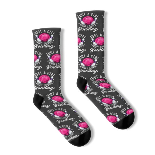 Discover Girls Bowling Socks, Bowler Socks, Tenpin Bowling Socks