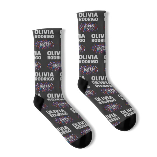 Discover Olivia Rodrigo Guts Tour Youth Socks