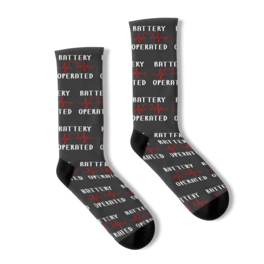 Discover Battery Operated Heartbeat Pace Maker Living With an Implantable Cardioverter Defibrillator Socks
