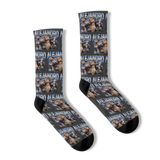 Discover Rauw Alejandro 90s Vintage Socks, Rauw Alejandro Bootleg