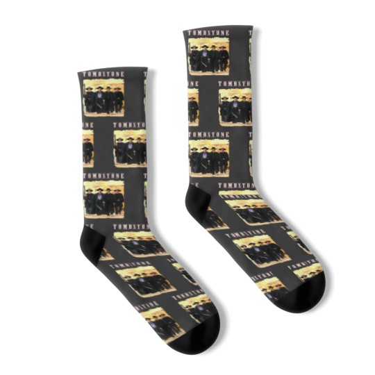 Discover Vintage Tombstone 1993 Western Classic Movie Socks