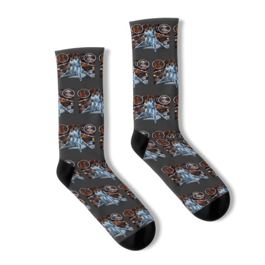 Discover Buck Rogers - Digital Art Socks