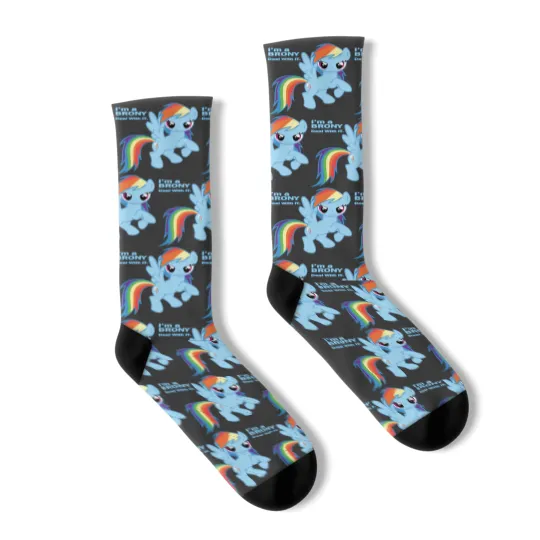 Discover My Little Pony Brony Socks