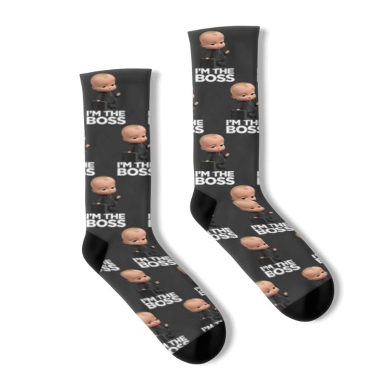 Discover the boss baby im the boss Socks