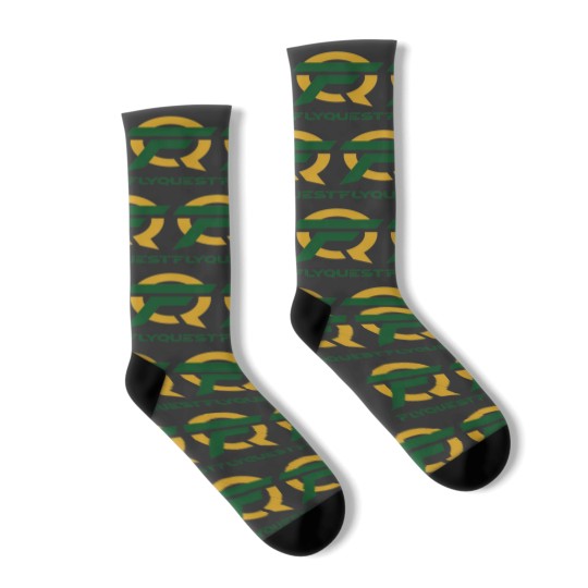 Discover Flyquest Logo Socks