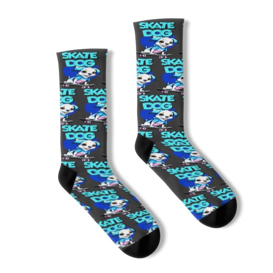 Discover Skate Dog Socks