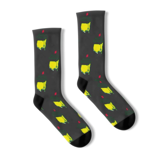 Discover Masters Logo Socks