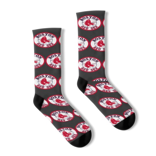 Discover BOSTON REDSOX 6+4+3=2 Boston Socks
