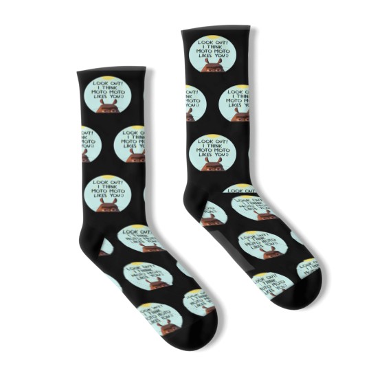 Discover Moto Moto Likes You Socks