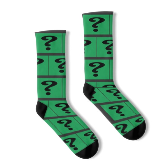 Discover The Riddler Sock