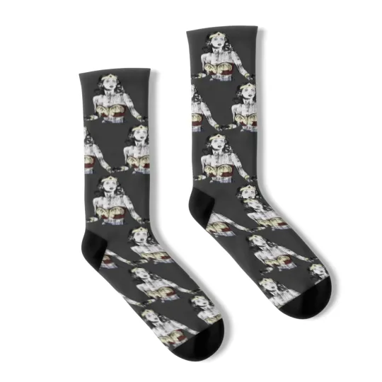 Discover Lynda Carter Wonderwoman Socks