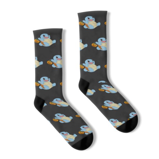 Discover poket mons Halloween Squirtle With His Trick Or Trea Socks