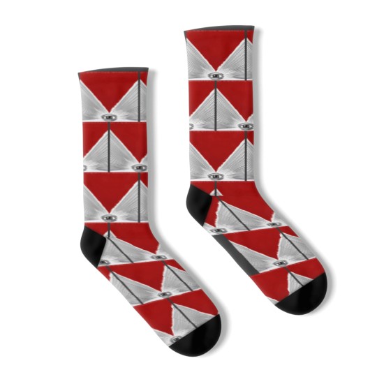 Discover Foxygen-We are the Twenty First Ambassadors of Peace and Magic Graphic Socks