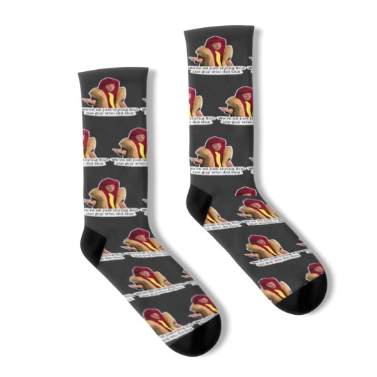 Discover Gas Pump Hotdog Socks