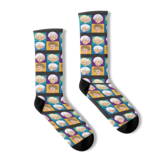 Discover Golden Warhol Girls Socks