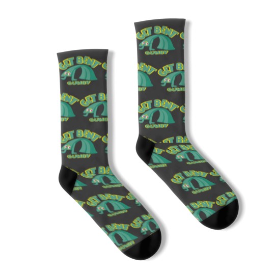 Discover Get bent Gumby and pokey Socks