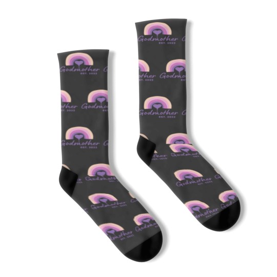 Discover Godmother Est 2022Godmother Godmother Gift Socks
