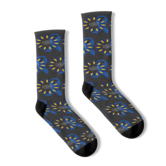 Discover world down day, down awareness T-shirt (1) Socks