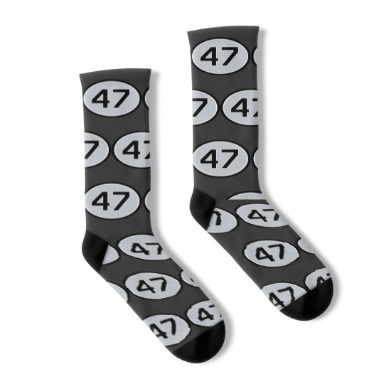 Discover Gio Gonzalez 47 Jersey Number Socks